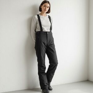Obermeyer Vintage Ladies Black Insulated Waterproof Winter Snow Ski Pants Size 6